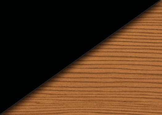 Black/Cedar